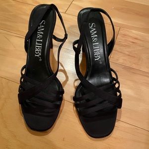 black heels - size 8